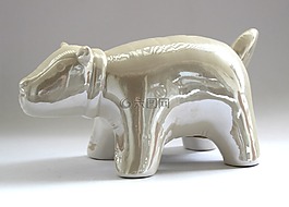 數(shù)字,瓷,雕塑