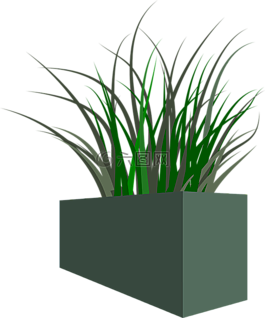 鍋,草,植物