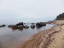 海,石,沙