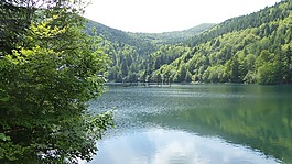 du lac大气球,坝,缩放