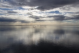 海,北海,云