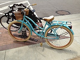 自行車,藍(lán)色,循環(huán)
