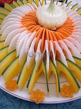 螺旋,蔬菜,食品