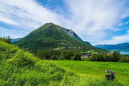 山,挪威,景觀