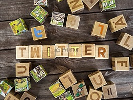 twitter,塊,徽標