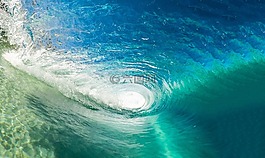 波,管,海洋