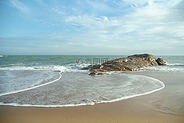 海,沙,天空