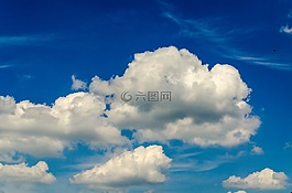 云,天空,藍色