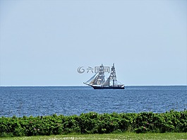 帆船,波罗的海,zweimaster