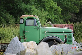 oldtimer,卡車,車輛