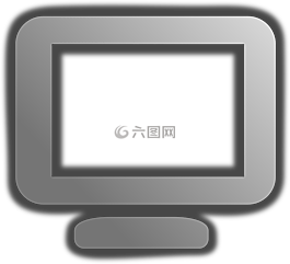 計算機,灰色,監(jiān)視器