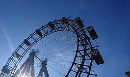 摩天輪,維也納,擦窗機