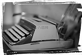 打字機,單詞,老
