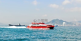 香港,船舶,船