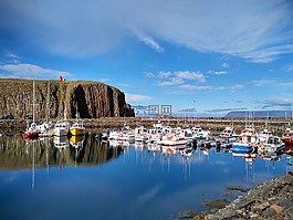 stykkisholmur,端口,冰島