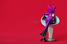 青蛙,椅子,舒適