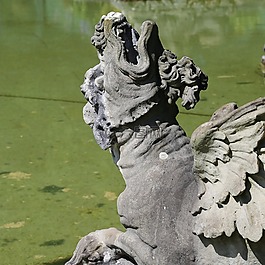 噴泉,石像鬼,數(shù)字