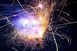 焰火,爆炸,多彩
