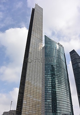 建筑物,城市,摩天大樓