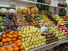 水果,市場,墨西哥