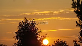 日出,太陽,上午
