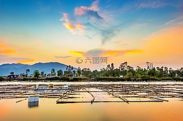 女王,吻,大海