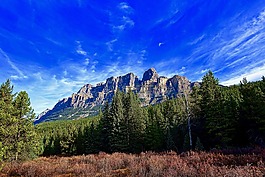 山,范圍,景觀
