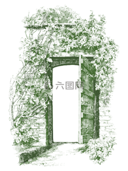 酿酒,墙,门