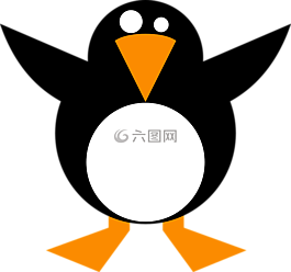 企鵝,黑,冷