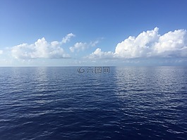 海,海洋,云