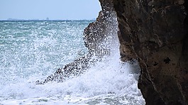 噴霧,波,水