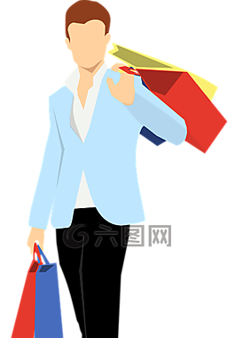 袋,多彩,男子