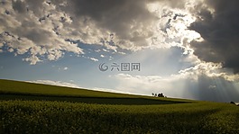 云,日落,天空梁