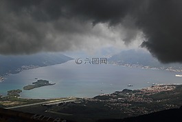 黑山,科托爾,湖