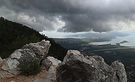 黑山,科托爾,湖