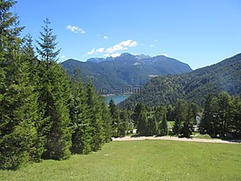 achensee,景观,性质