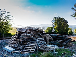 火車(chē),站,平臺(tái)