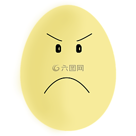 雞蛋,蛋黃色,笑臉
