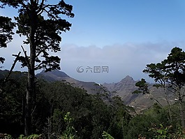 山,自然,景觀