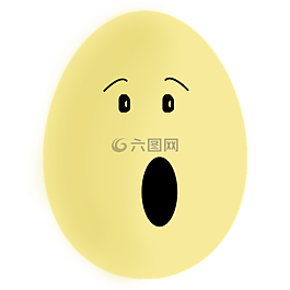 雞蛋,蛋黃色,笑臉