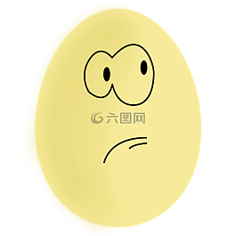 雞蛋,蛋黃色,笑臉