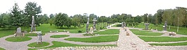 公園,全景,景觀