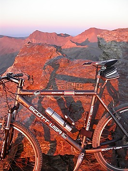 山,格拉納達,自行車