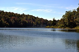 戶外,景觀,湖