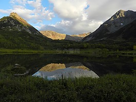 山,湖,森林