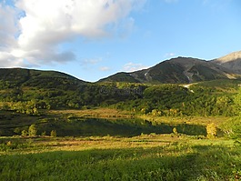 山,湖,森林