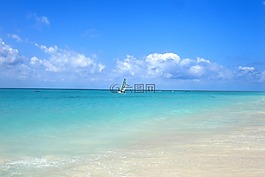 海,天空,地平線