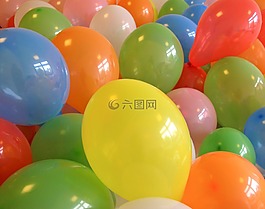 氣球,豐富多彩,顏色