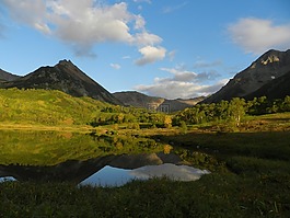 山,湖,森林