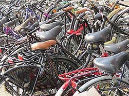 阿姆斯特丹,自行車,停車